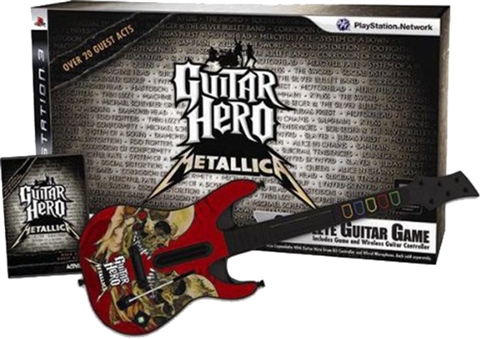 Guitar Hero Metallica (With Guitar) - CeX (MX): - Comprar, Vender